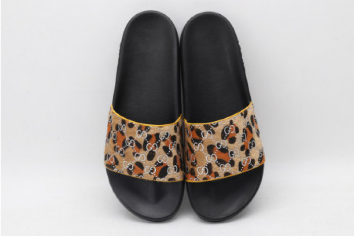 Onekick GUCC SLIPPERS LEOPARD PRINT