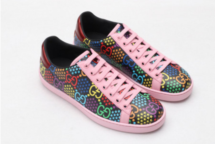 GUCC ACE EMBROIDERED LOW-TOP SNEAKER 610085 H2020 1115