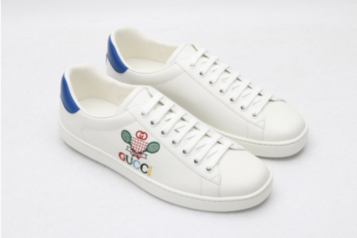 Onekick GUCC ACE EMBROIDERED LOW-TOP SNEAKER 603696 AY070 9096