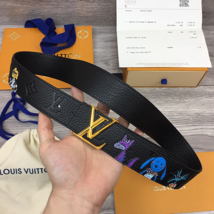 Onekick Loui Vuitto Belt-4CM