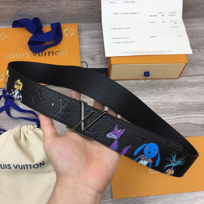 Onekick Loui Vuitto Belt-4CM