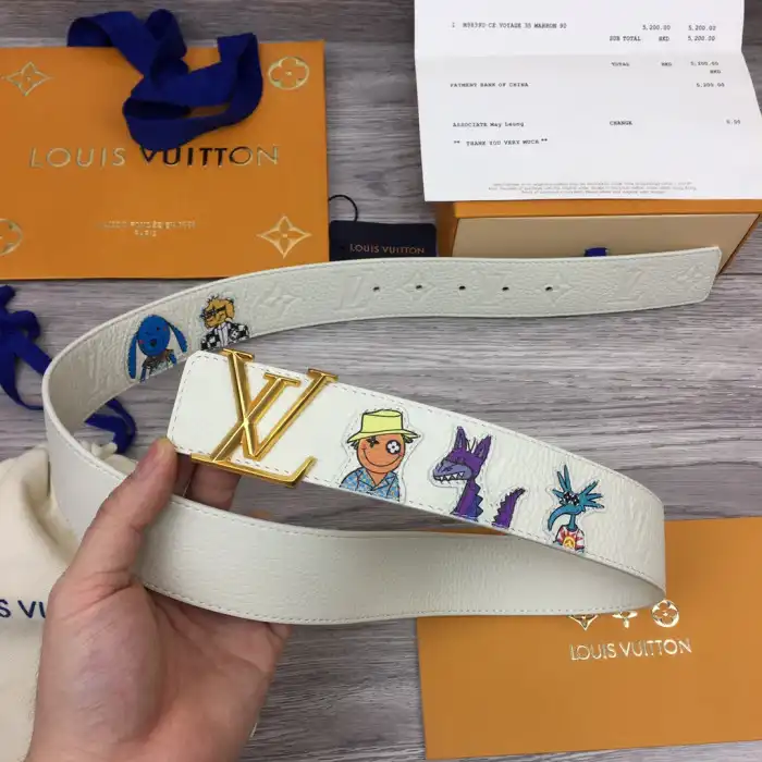 Loui Vuitto Belt-4CM