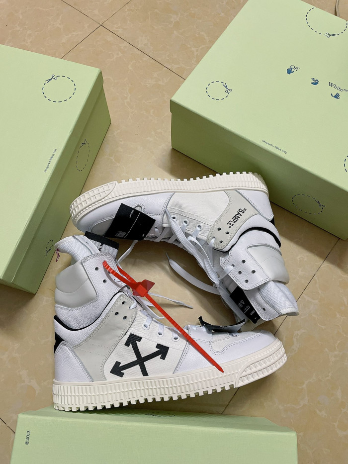 OFF-WHITE HIGH TOP SNEAKER