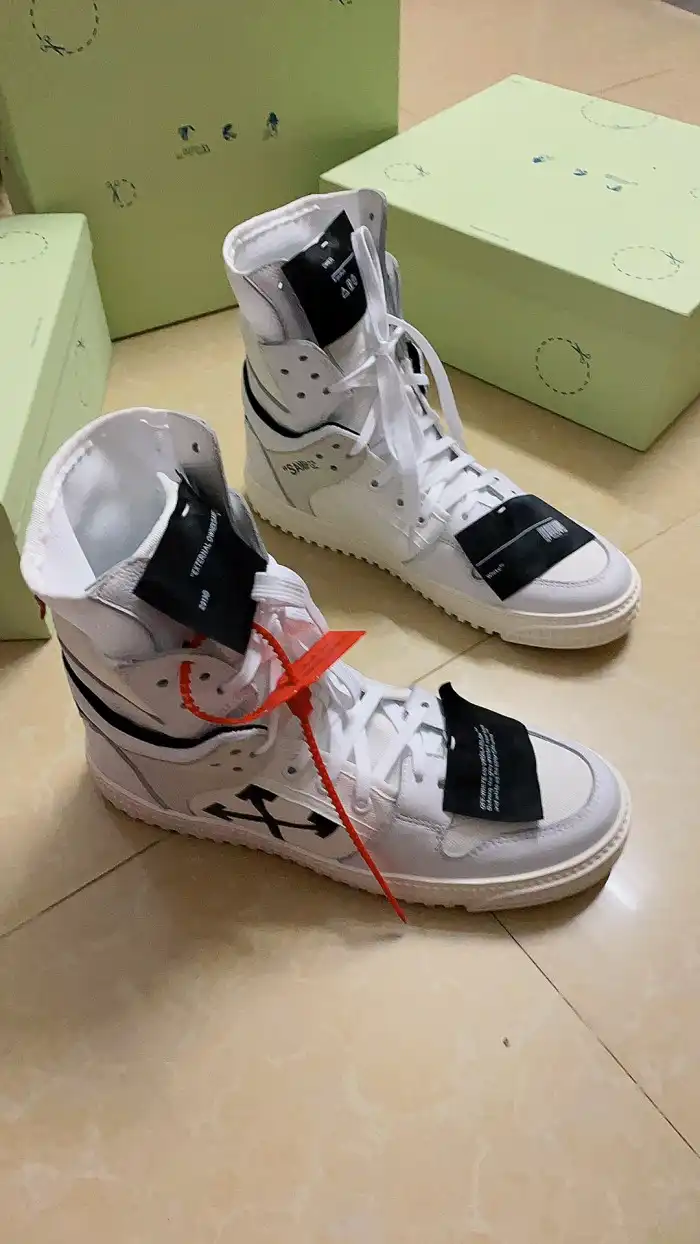 Rep OFF-WHITE HIGH TOP SNEAKER