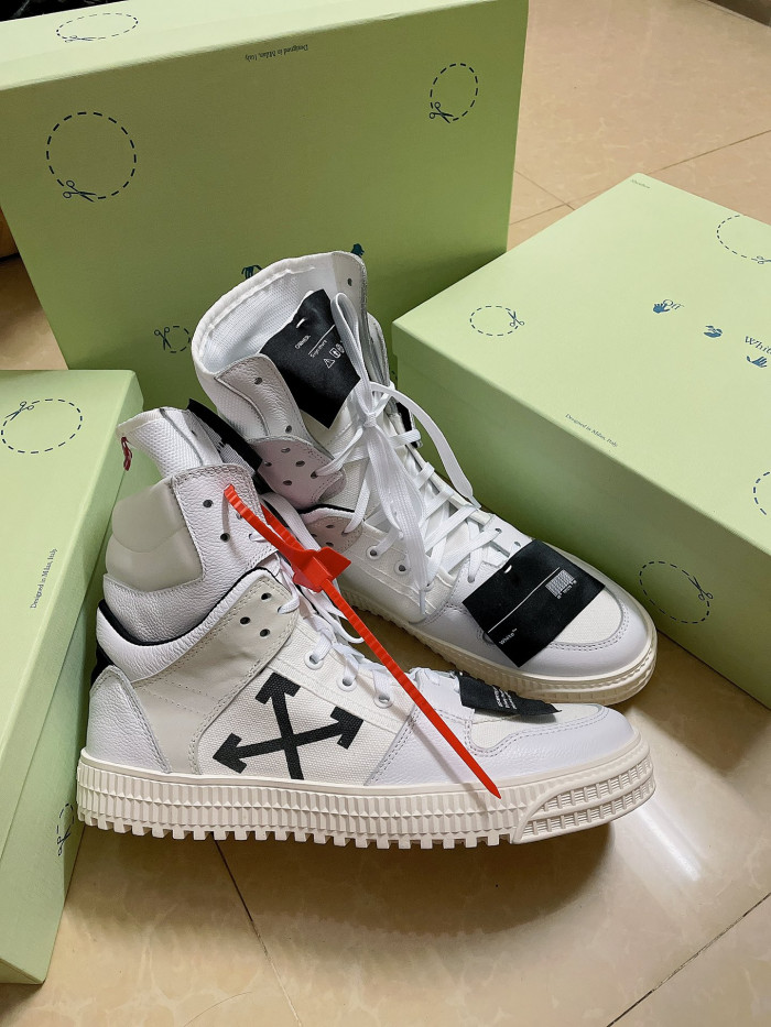 Onekick OFF-WHITE HIGH TOP SNEAKER