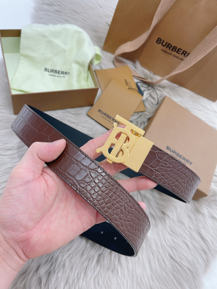 Onekick Burbery Belt-3.5CM