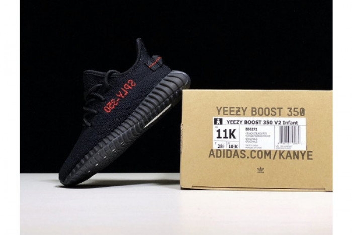 Onekick ADIDAS KIDS YEEZY BOOST 350 V2 BLACK RED (INFANT) Kid-BB6372