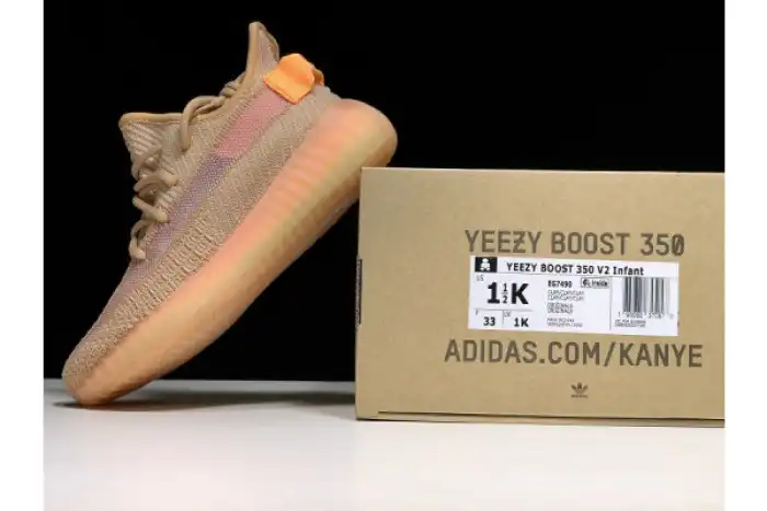 Cheap ADIDAS KIDS YEEZY 350 BOOST V2 CLAY Kid-EG7490