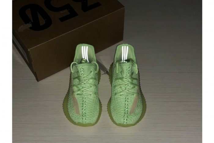 Onekick ADIDAS KIDS YEEZY 350 BOOST V2 GREEN Kid-EH5360