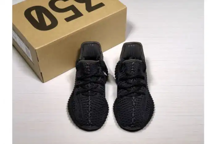 Rep ADIDAS KIDS YEEZY BOOST 350 V2 BLACK (NON-REFLECTIVE) FU9013