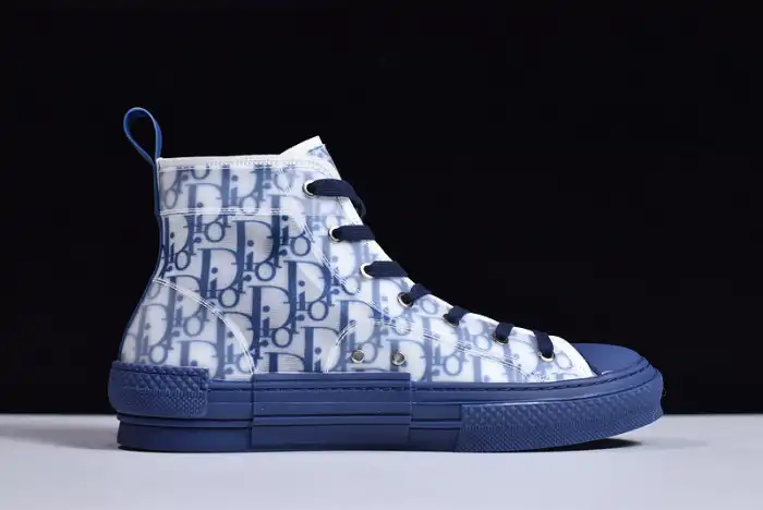 DR B23 High Top Oblique Sneaker Blue