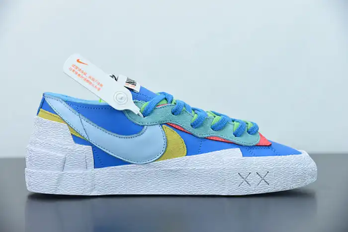 Rep Nike Blazer Low sacai KAWS Blue DM7901-400