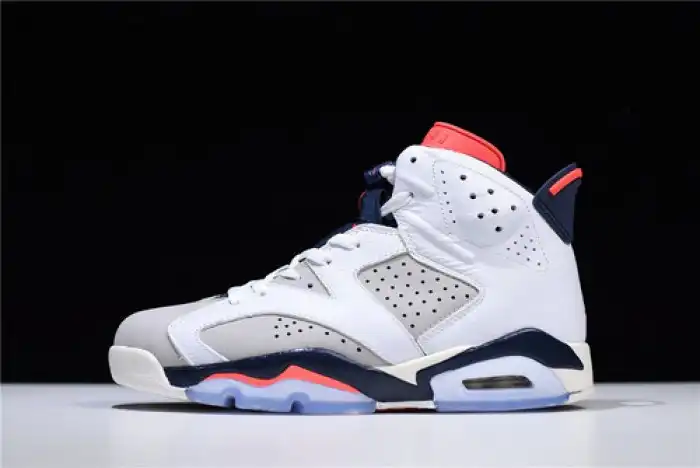 Onekick Air Jordan 6 Retro Tinker White Infrared 23-Neutral Grey-Sail 384664-104