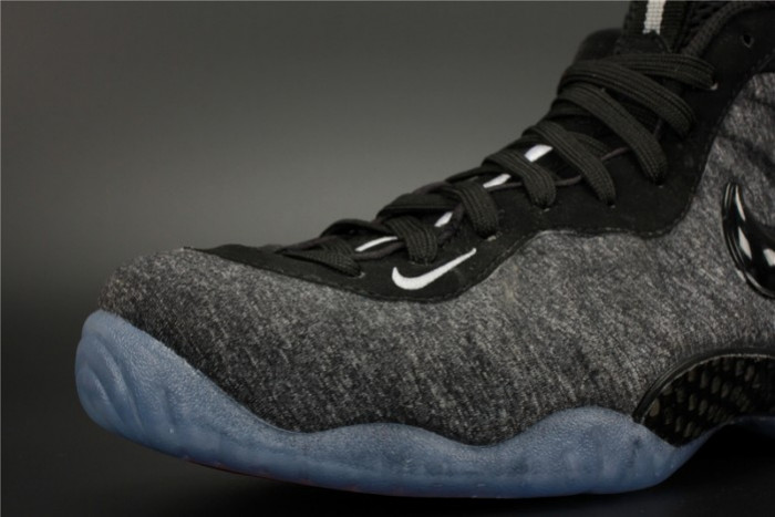 NIKE AIR FOAMPOSITE PRO "TECH FLEECE" dark grey mens 624041-007