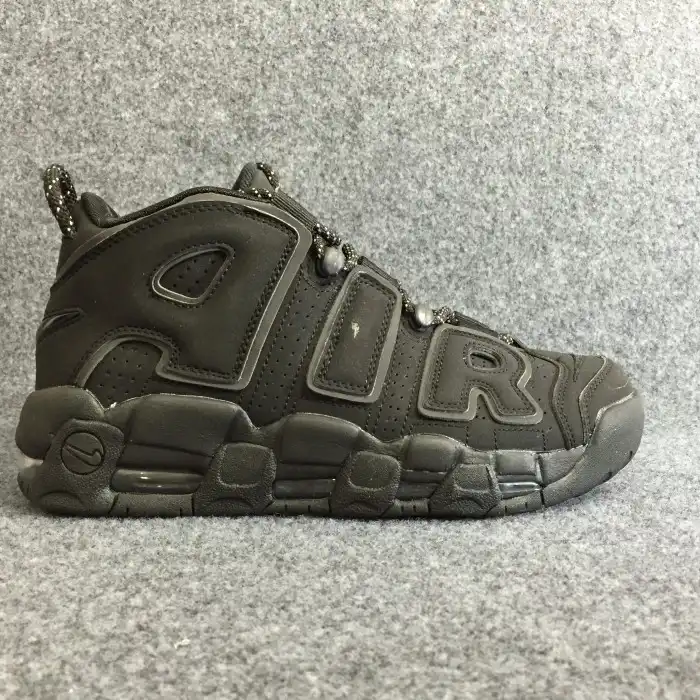 Cheap Nike Air More Uptempo Triple Black Reflective 414962-004