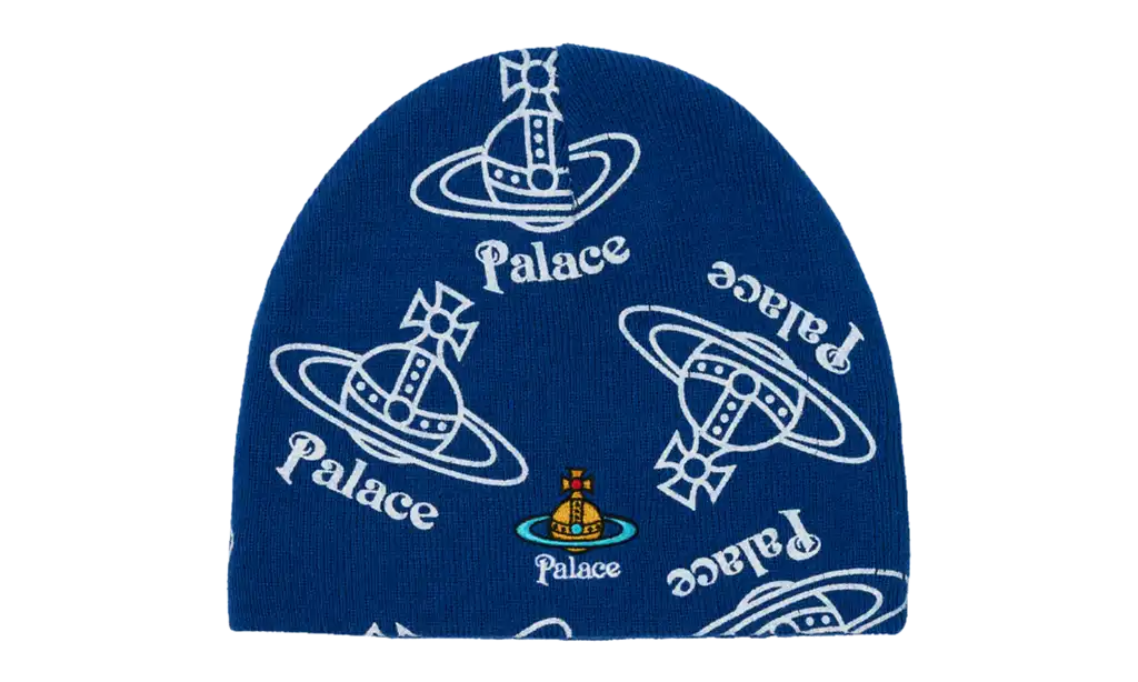 Palace Jersey Beanie "Vivienne Westwood - Indigo"