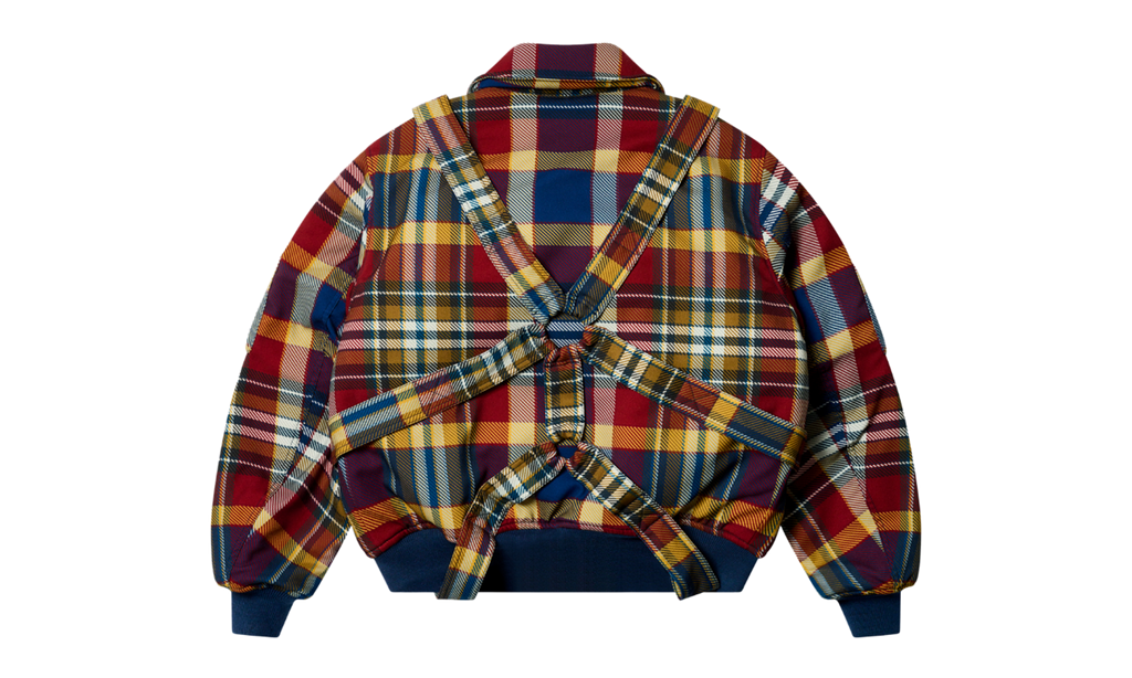 Palace Flight Jacket Tartan Right "Vivienne Westwood - Tartan"