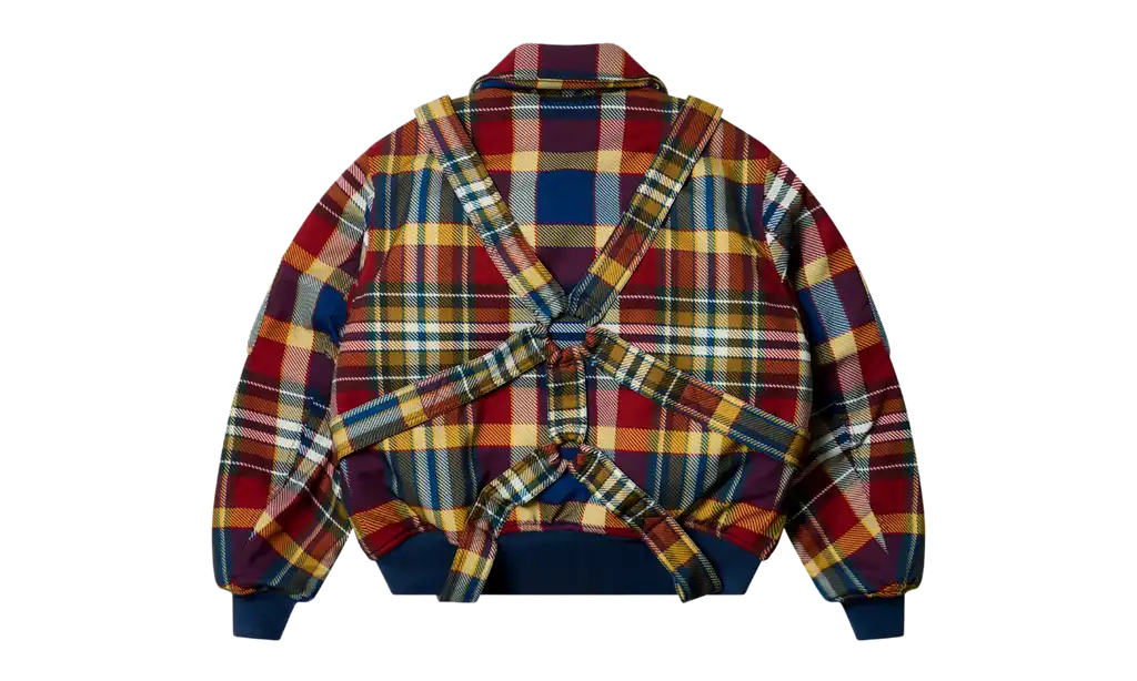 Palace Flight Jacket Tartan Right "Vivienne Westwood - Tartan"