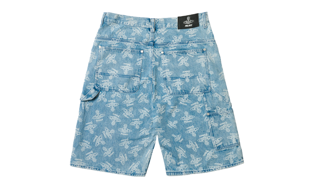 Palace Denim Short "Vivienne Westwood - Orb Stone Wash"