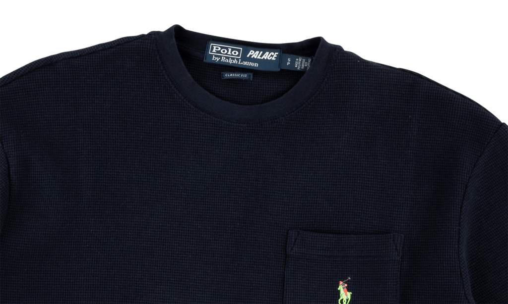 Palace Waffle Pocket Tee "Ralph Lauren X Palace"