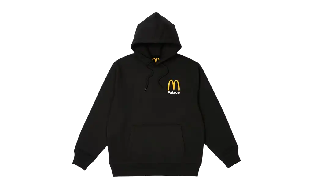 Palace McDonald's Logo Hood "BLACK"