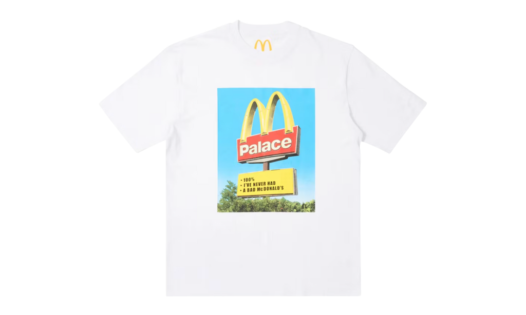 Palace McDonald's Sign T-shirt "WHITE"