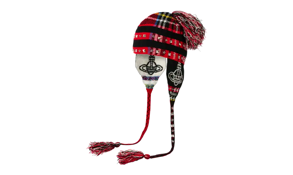 Palace Earflap Beanie "Vivienne Westwood - Tartan"