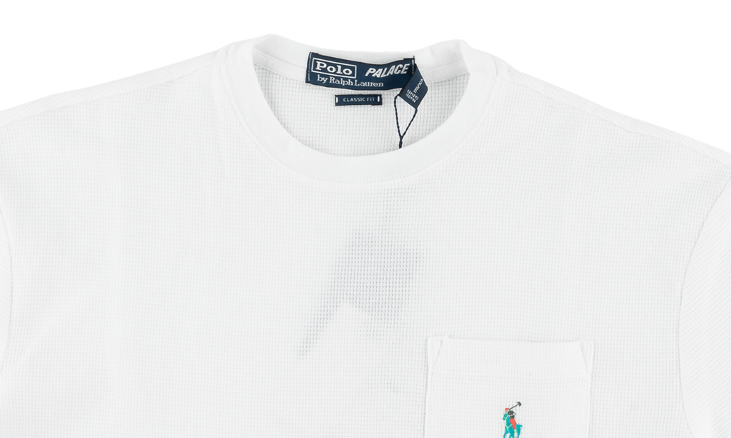 Cheap Palace Waffle Pocket Tee "Ralph Lauren X Palace"