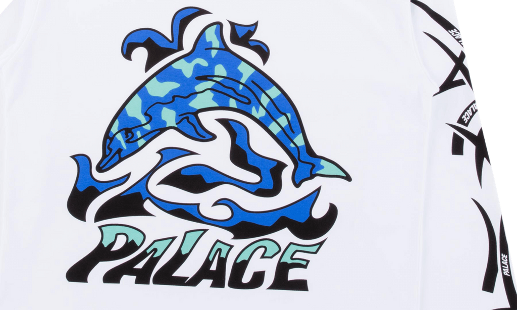 Cheap Palace Sketchy Dolphin Longsleeve