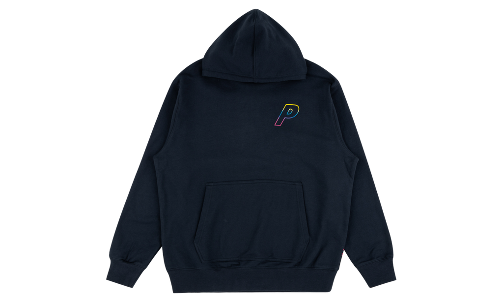 Cheap Palace Linear Triple Fade Hoodie