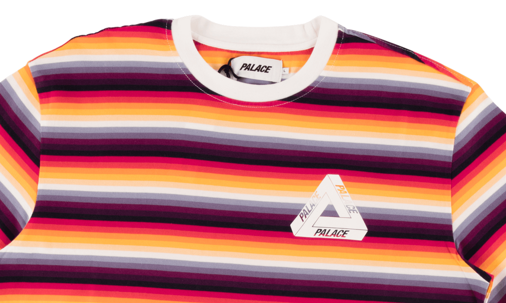 Cheap Palace Thin Stripe T-Shirt