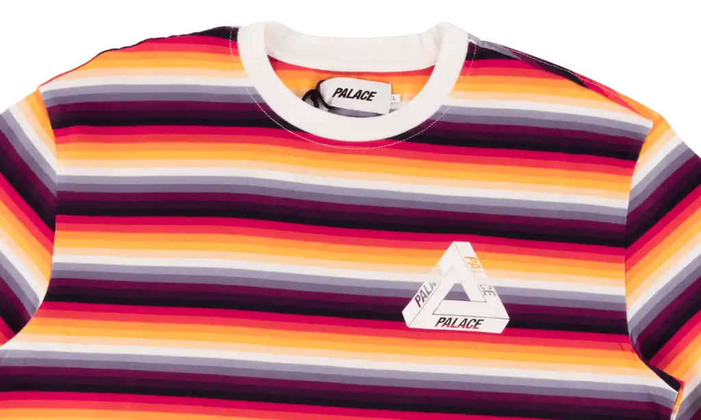 Cheap Palace Thin Stripe T-Shirt