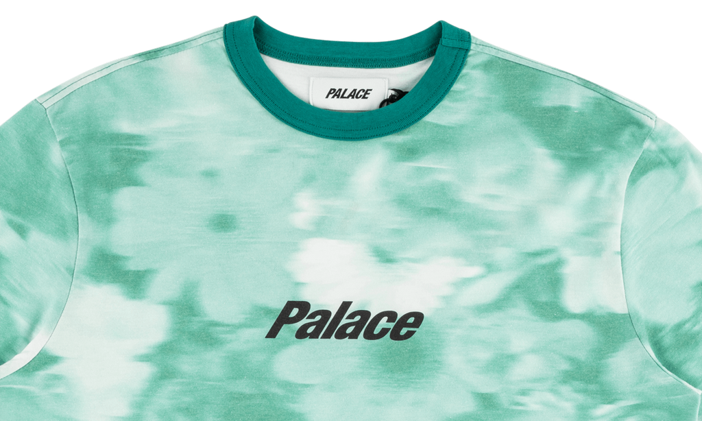 Palace Blurry Flower Ringer T-Shirt