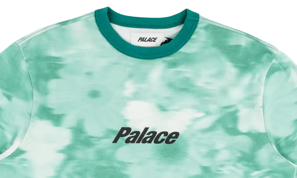 Palace Blurry Flower Ringer T-Shirt