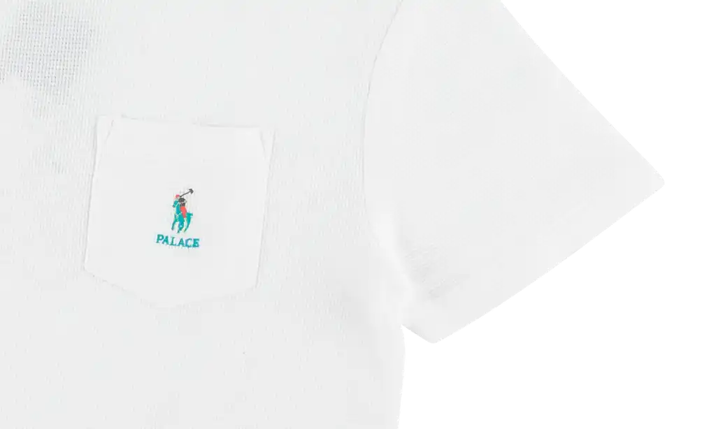 Palace Waffle Pocket Tee "Ralph Lauren X Palace"