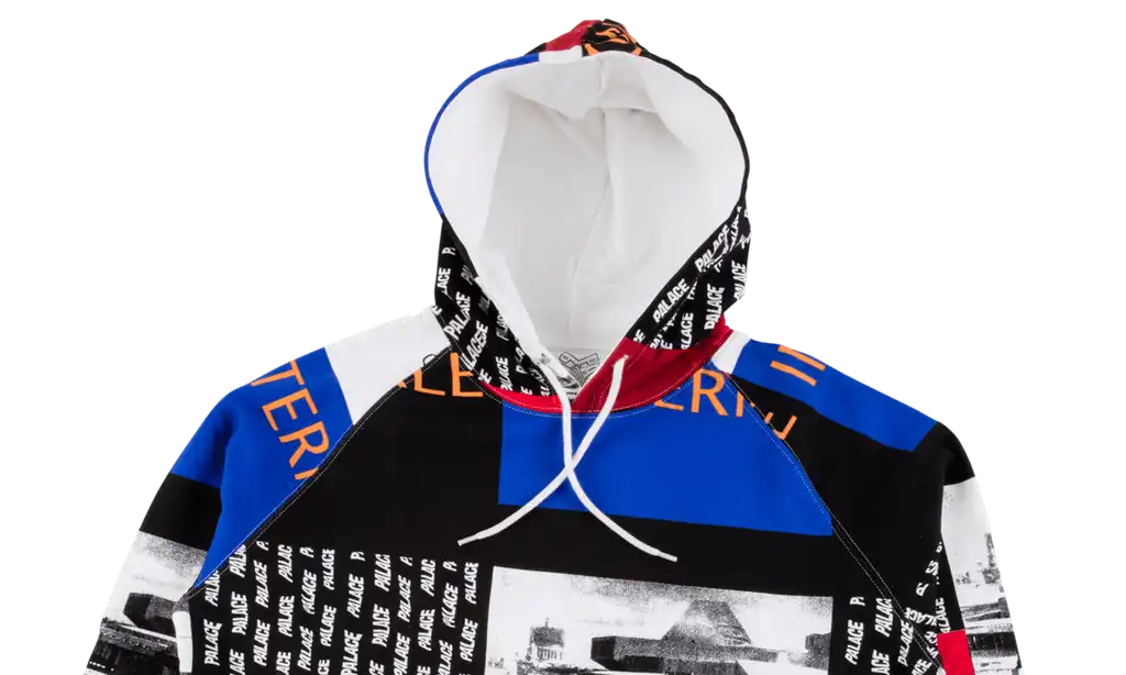 Affordable Palace Internationale Collage Hoodie 