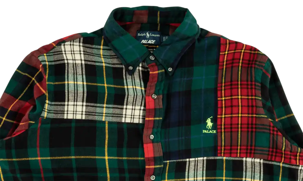 Palace B.D. Shirt Pieced Flannel "Ralph Lauren X Palace"