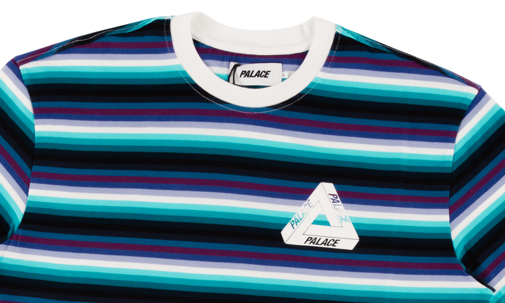 Cheap Palace Thin Stripe T-Shirt