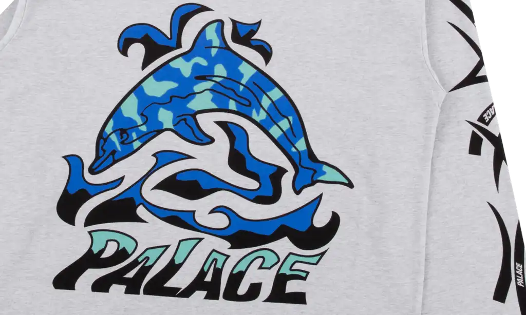 Palace Sketchy Dolphin Longsleeve