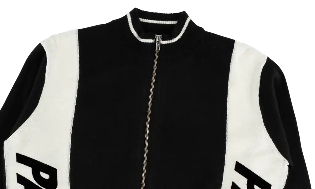 Palace Front Zip Knit