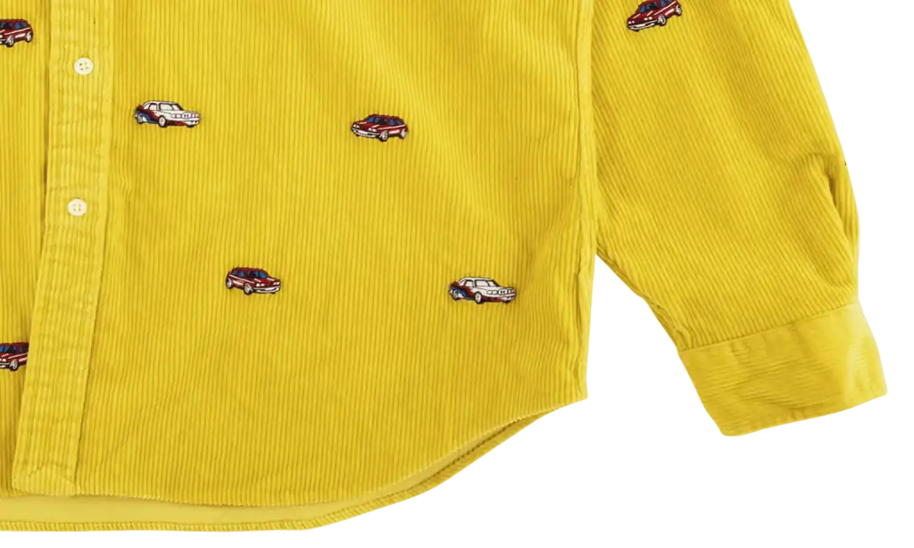 Palace Embroidered Cord GTI Shirt "Ralph Lauren X Palace"