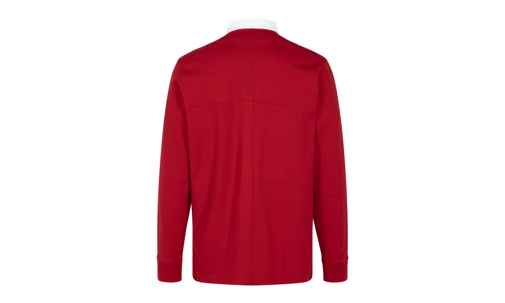 Palace Ralph Lauren Pieced Rugby "Park Avenue Red"