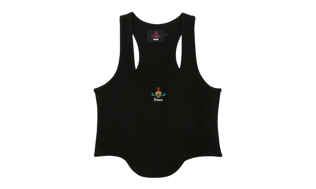 Palace Rib Vest "Vivienne Westwood - Black"