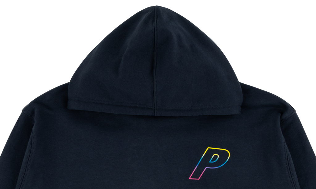 Cheap Palace Linear Triple Fade Hoodie