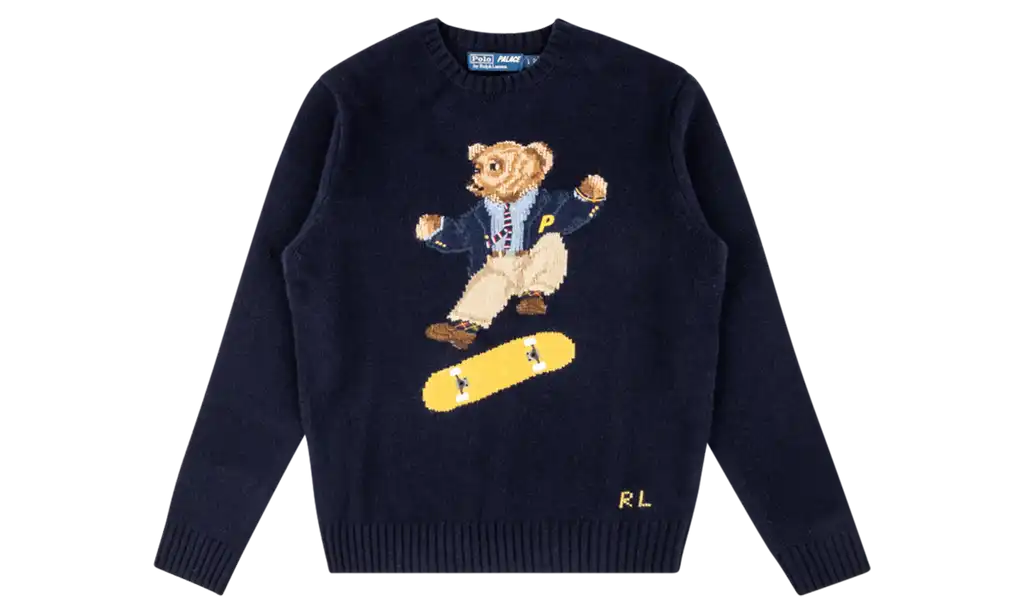 Palace Skate Polo Bear Sweater