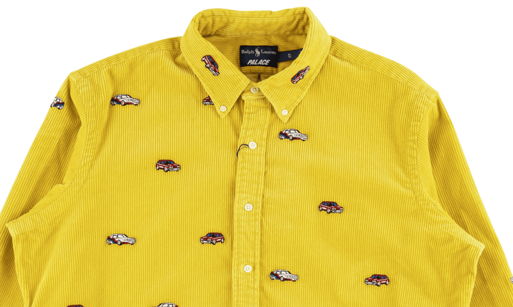 Affordable Palace Embroidered Cord GTI Shirt "Ralph Lauren X Palace"