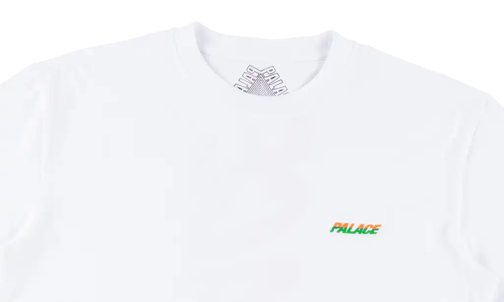 Cheap Palace Stripe Font T-Shirt