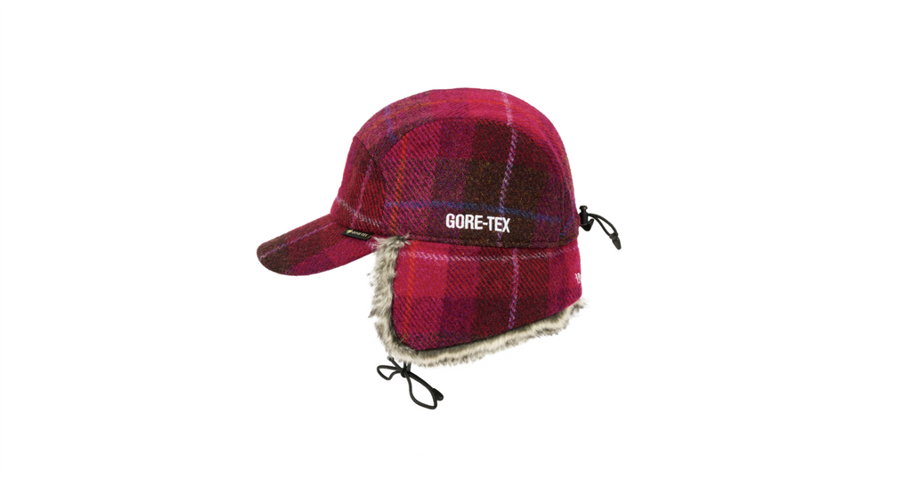 Cheap Palace Gore-Text Shooting Cap "Vivienne Westwood - Plaid Pink"