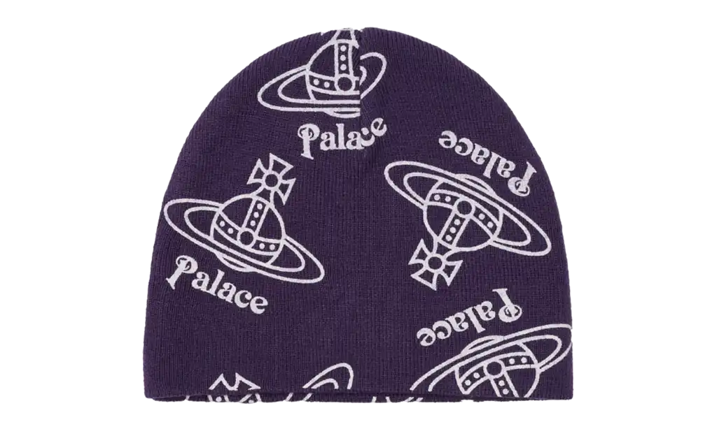 Palace Jersey Beanie "Vivienne Westwood - Purple"