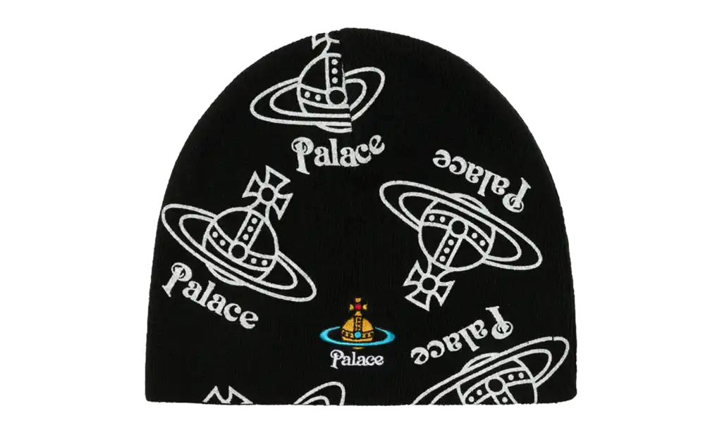 Palace Jersey Beanie "Vivienne Westwood - Black"